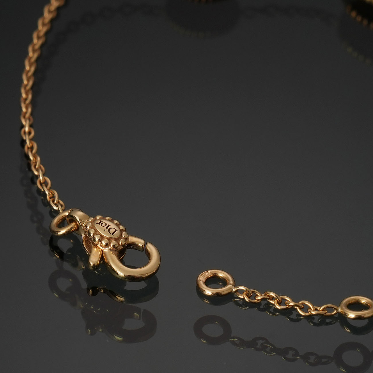CHRISTIAN DIOR(USED)디올 로즈 드 방 브레이슬릿